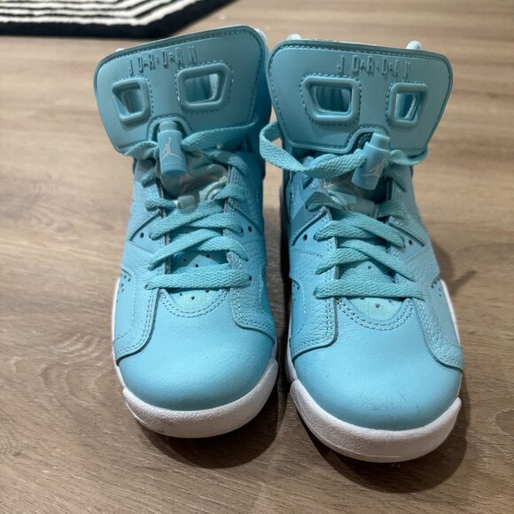 Air Jordan 6 GS “Still Blue” Sneakers | Youth 4Y (Women’s 5.5 / Men’s 4) - Picture 8 of 8